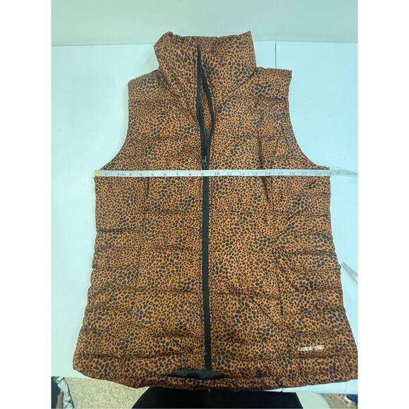 Lands’ End women’s animal print vest size small 6-8 - Picture 3 of 6